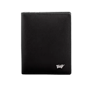 【BRAUN BUFFEL 德國小金牛】台灣總代理 HOMME-M 10卡名片夾-黑色(BF306-401-BK)