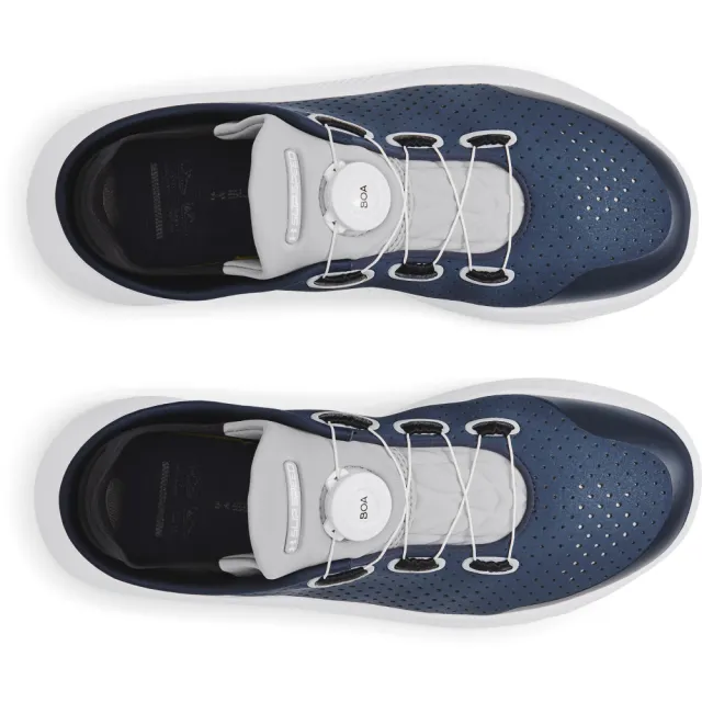 【UNDER ARMOUR】UA 男女同款 FLOW Slipspeed 休閒訓練鞋 運動鞋_3026197-406(深藍)