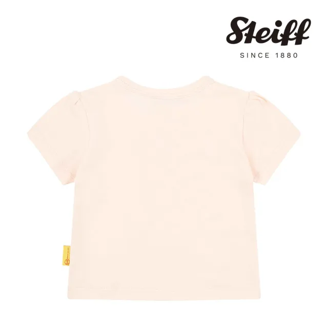 【STEIFF】熊頭童裝 公主袖短袖T(短袖上衣)