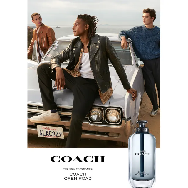 【COACH】加州公路男性淡香水100ml(專櫃公司貨)