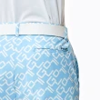 【PING】男款滿版GOLF高彈性鬆緊帶休閒短褲-淺藍(吸濕排汗/抗UV/GOLF/高爾夫球褲/PD23111-53)