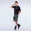 【JEEP】男裝 吉普鴨相印純棉短袖T恤-男女適穿(黑色)
