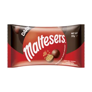 【maltesers 麥提莎】麥芽脆心黑巧克力 37g 零食/點心