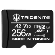 【TRIDENITE】MicroSDXC 256GB A2 V30 UHS-I U3 4K 攝影記憶卡-附轉卡(日本原廠直營)