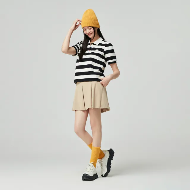 GAP】女裝Logo短袖POLO衫-黑白條紋(890005) - momo購物網- 好評推薦 
