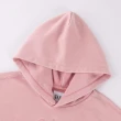 【GAP】女裝 Logo短袖帽T 復古水洗系列-粉紅色(874526)