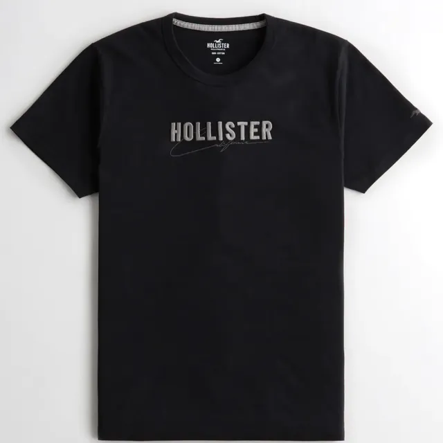 【HOLLISTER Co】休閒 素TEE 刺繡LOGO短袖上衣(多款可選)