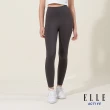 【ELLE ACTIVE】女款 美型彈力瑜珈褲-深灰色(EA24M2W3702#98)