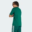 【adidas 愛迪達】上衣 男款 短袖上衣 運動 三葉草 TREFOIL T-SHIRT 綠 IR7976