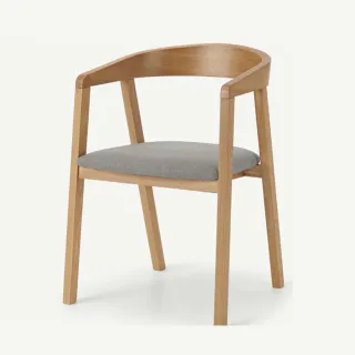 【LITOOC】PLACIDO木製舒適餐椅/辦公椅(辦公椅/實木椅/餐椅)