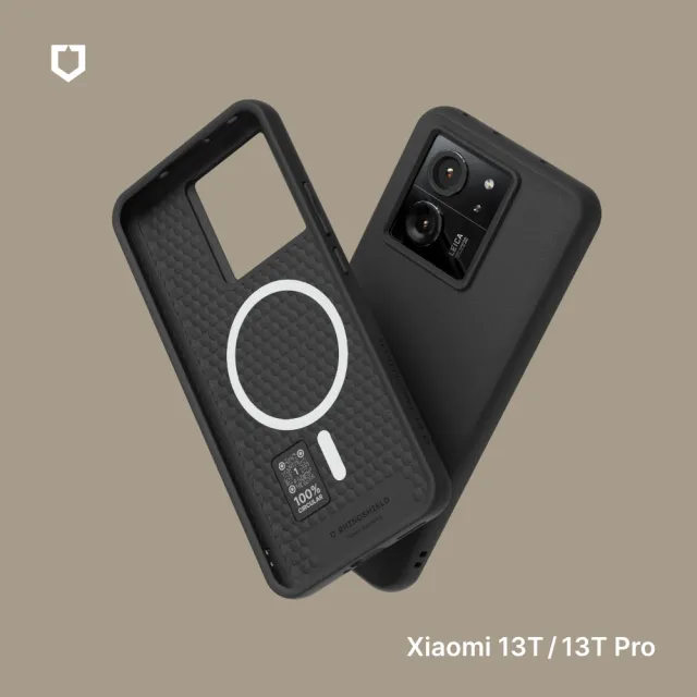 【RHINOSHIELD 犀牛盾】小米 Xiaomi 13T/13T Pro SolidSuit MagSafe兼容 磁吸手機保護殼(經典款)
