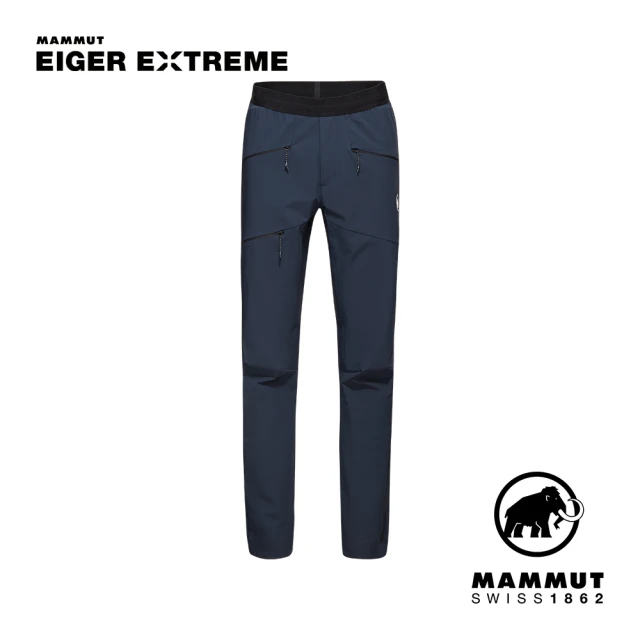 Mammut 長毛象 Eiger Nordwand Light SO Pants Men 極限艾格防潑水彈性長褲 夜藍 男款 #1021-01300