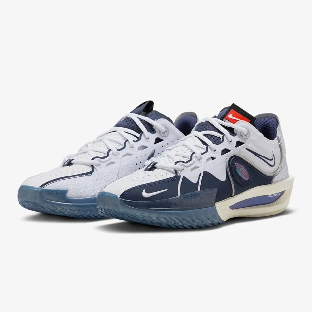 NIKE 耐吉NIKE 耐吉 Air Zoom G.T. Cut 3 ASW EP 男鞋 籃球鞋 藍白 全明星賽 GT 3代 墨鏡(FZ5743-100)