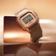 【CASIO 卡西歐】高質感風格輕盈舒適方形時尚腕錶 古銅色 38.4mm(GM-S5600BR-5)
