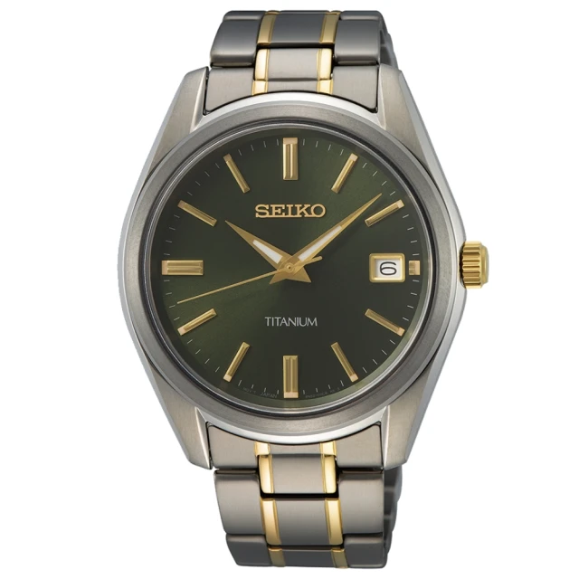 SEIKO 精工 CS系列 鈦金屬 日系簡約腕錶 交換禮物 聖誕節(SUR377P1/6N52-00B0G)