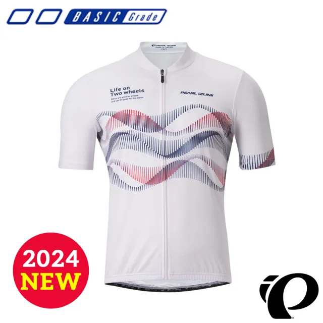 【PEARL iZUMi】設計款男短袖車衣 621-B 24(透氣/吸汗/自行車/運動/車服/日本製)