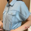 【2CV】現貨 軟料牛仔襯衫 vs003