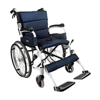 【海夫健康生活館】頤辰醫療 機械式輪椅 未滅菌 鋁合金 輕量化/中輪/抬腳輪椅/符合輪椅B款(YC-615)