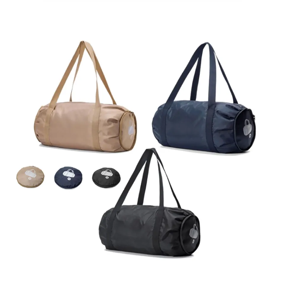 【Janyo】大容量摺疊運動健身包 乾濕分離旅行袋(手提包/單肩包/行李袋)