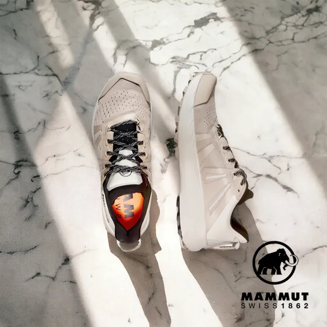 【Mammut 長毛象】Saentis TR Low GTX Men Gore-Tex 低筒輕量野跑鞋 男款 薩凡納褐/白月光 #3030-05080