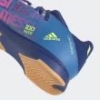【adidas 愛迪達】X SPEEDFLOW MESSI.3 IN J 中童 兒童 梅西 訓練 運動 室內足球鞋 平底 藍紫粉(FY6901)
