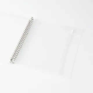 【MUJI 無印良品】EVA收納袋.附拉鍊/A5活頁夾用 20孔