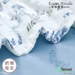 【Tonia Nicole 東妮寢飾】環保印染100%萊賽爾天絲床包枕套組-藍夜蔓蔓(加大)