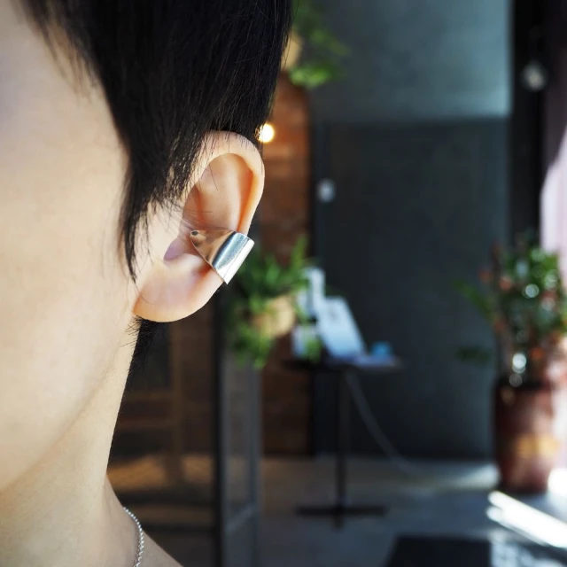 mittag flag earring_旗幟耳骨夾(沒耳洞 耳環 耳夾 訂製 earcuff earclip earbangle)