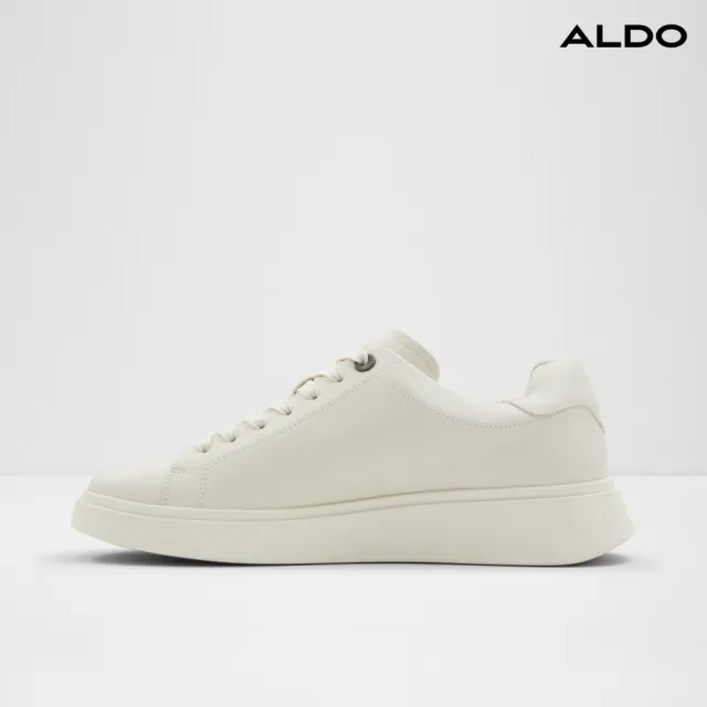 【ALDO】MAGNUS-極簡時尚綁帶休閒鞋-男鞋(白色)