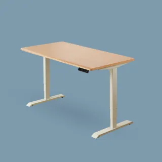 【FUNTE】 三節式電動升降桌 180x80cm 四方桌板 八色可選(辦公桌 電腦桌)