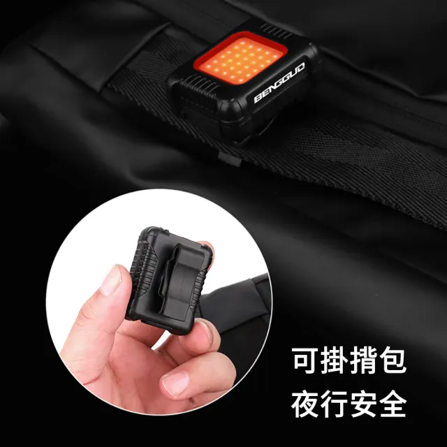 【LUYOO】USB充電自行車前燈後燈組 腳踏車燈 單車前燈 騎行警示燈 單車燈