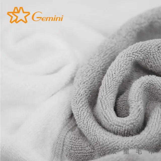 【Gemini 雙星】官方直營 GEMINI極致奢華埃及棉系列(毛巾超值2入組)