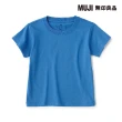 【MUJI 無印良品】幼兒棉混聚酯纖維容易穿脫圓領短袖T恤(共6色)