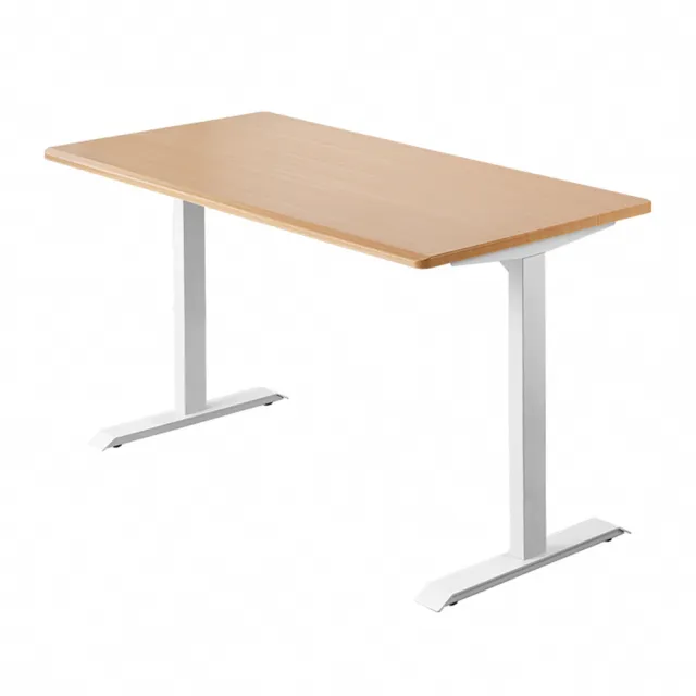 【FUNTE】Stable 固定式辦公電腦桌 150x60cm 四方桌板 八色可選(書桌 工作桌 桌子)