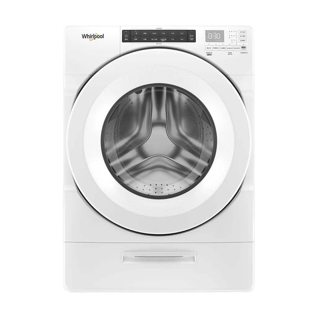 【Whirlpool 惠而浦】17公斤◆Load&Go變頻滾筒洗衣機(8TWFW5620HW)