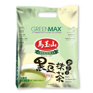 【馬玉山】黑豆抹茶(30gx14入/袋)