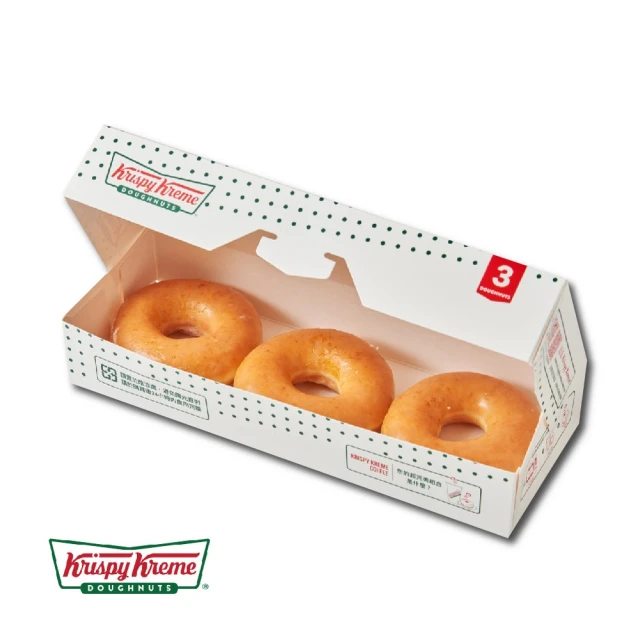Krispy Kreme 綜合口味甜甜圈6入 推薦