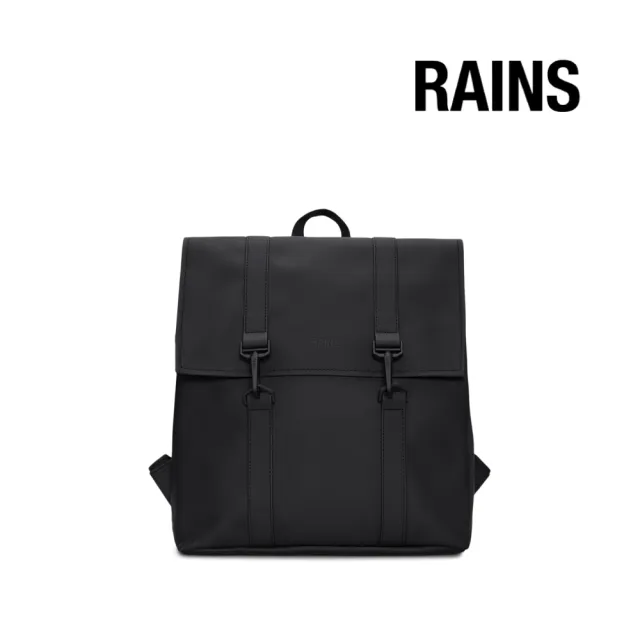 【RAINS官方直營】MSN Bag Mini 經典防水小型雙扣環後背包(2色可選)