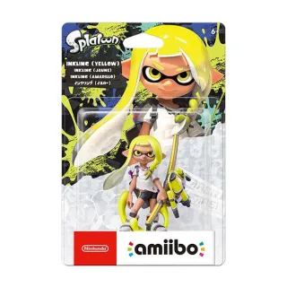 【Nintendo 任天堂】amiibo 魷魚族 黃色(斯普拉遁系列)