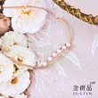 【金緻品】天然珍珠手鍊 爾雅(正14K金 玫瑰金 柔美 時尚指標)