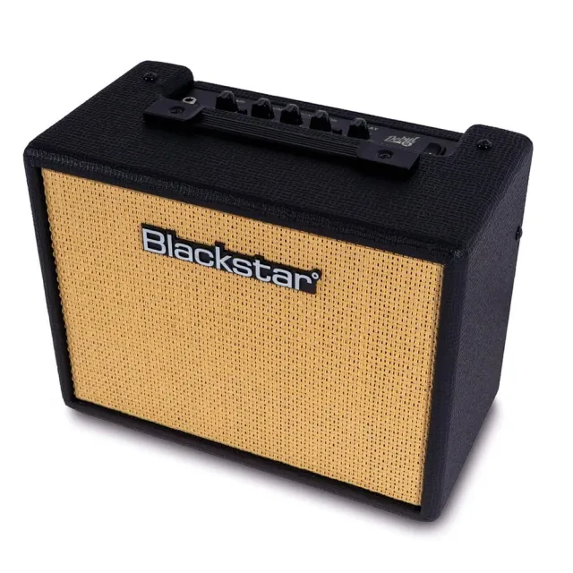 【Blackstar】DEBUT 15E電吉他音箱+3米導線套裝組-內建破音/延遲效果器/原廠公司貨