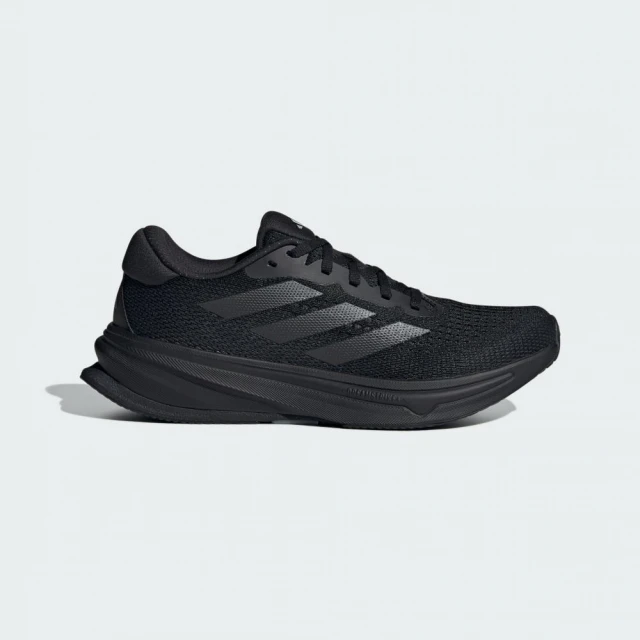 adidas 愛迪達adidas 愛迪達 慢跑鞋 男鞋 運動鞋 緩震 SUPERNOVA RISE W 黑 IG5836