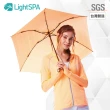 【極淨源】Light SPA美肌光波全效能輕便防曬組/連帽外套.晴雨二用傘(UPF50+阻隔紫外線高達99%)