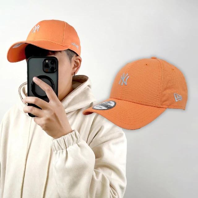 NEW ERA 棒球帽 Color Era 橘 藍 940帽型 可調式帽圍 紐約洋基 NYY 老帽 帽子(NE14148151)