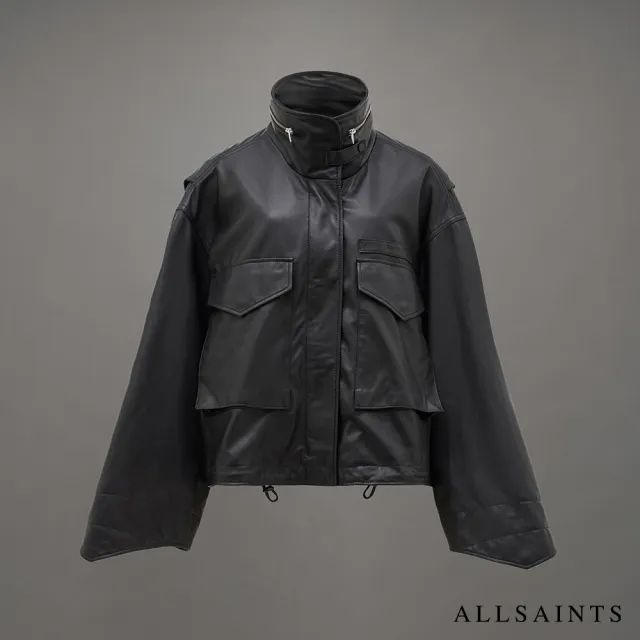 【ALLSAINTS】CLAY 寬鬆羊皮騎士皮衣 WL025Y(寬鬆版型)