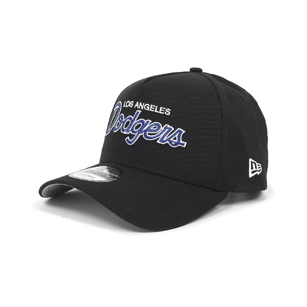 NEW ERA】棒球帽AF Script MLB 黑藍940帽型可調式帽圍洛杉磯道奇LAD 