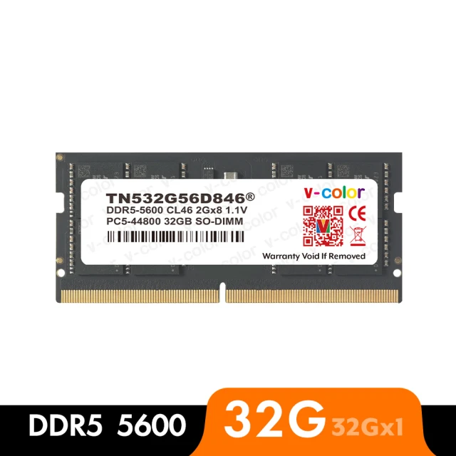 v-color DDR5 5600 32GB 筆記型記憶體(