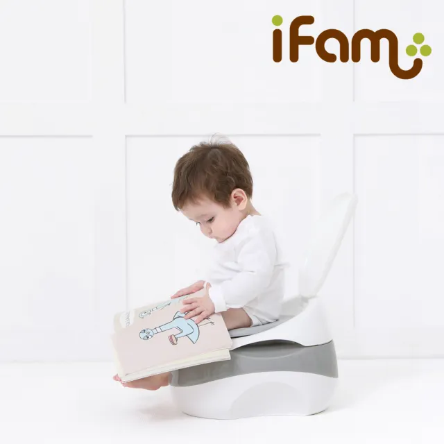 【Ifam】3合1兒童學習便盆(上廁所訓練/戒尿布/多功能)