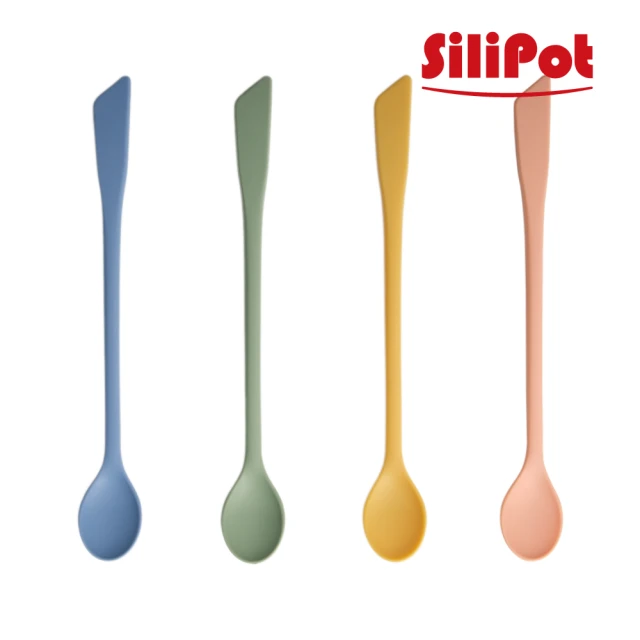 【Silipot】韓國頂級白金矽膠抹醬湯匙(100%韓國產白金矽膠製作)