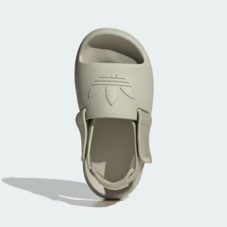 【adidas 愛迪達】ADIFOM ADILETTE 運動涼鞋(IG8434 兒童運動涼鞋 ORIGINALS中童 灰)